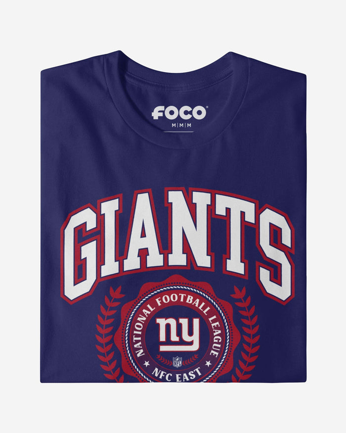 New York Giants Team Crest T-Shirt FOCO - FOCO.com