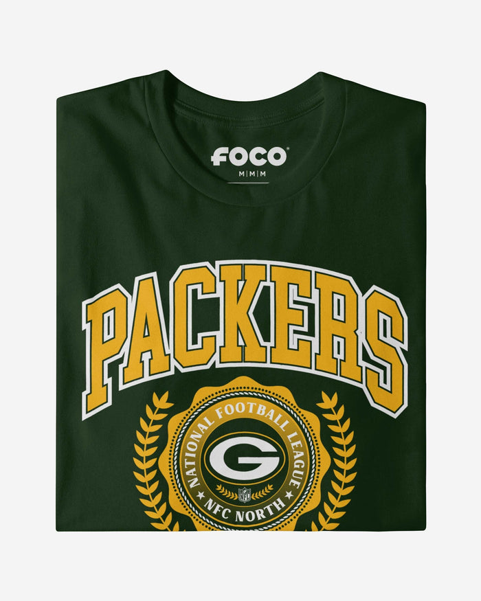 Green Bay Packers Team Crest T-Shirt FOCO - FOCO.com