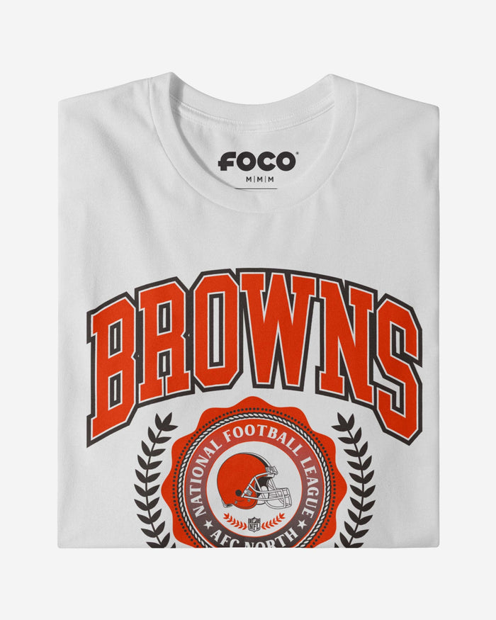 Cleveland Browns Team Crest T-Shirt FOCO - FOCO.com