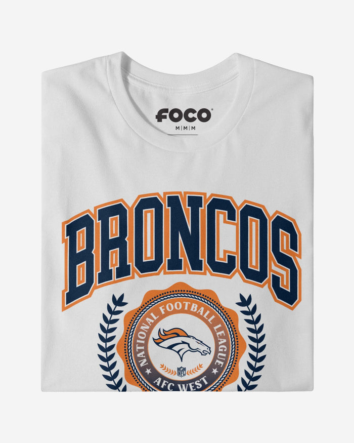 Denver Broncos Team Crest T-Shirt FOCO - FOCO.com