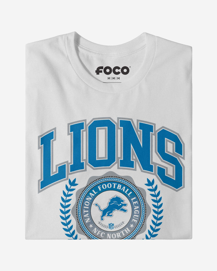 Detroit Lions Team Crest T-Shirt FOCO - FOCO.com