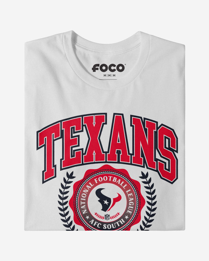 Houston Texans Team Crest T-Shirt FOCO - FOCO.com