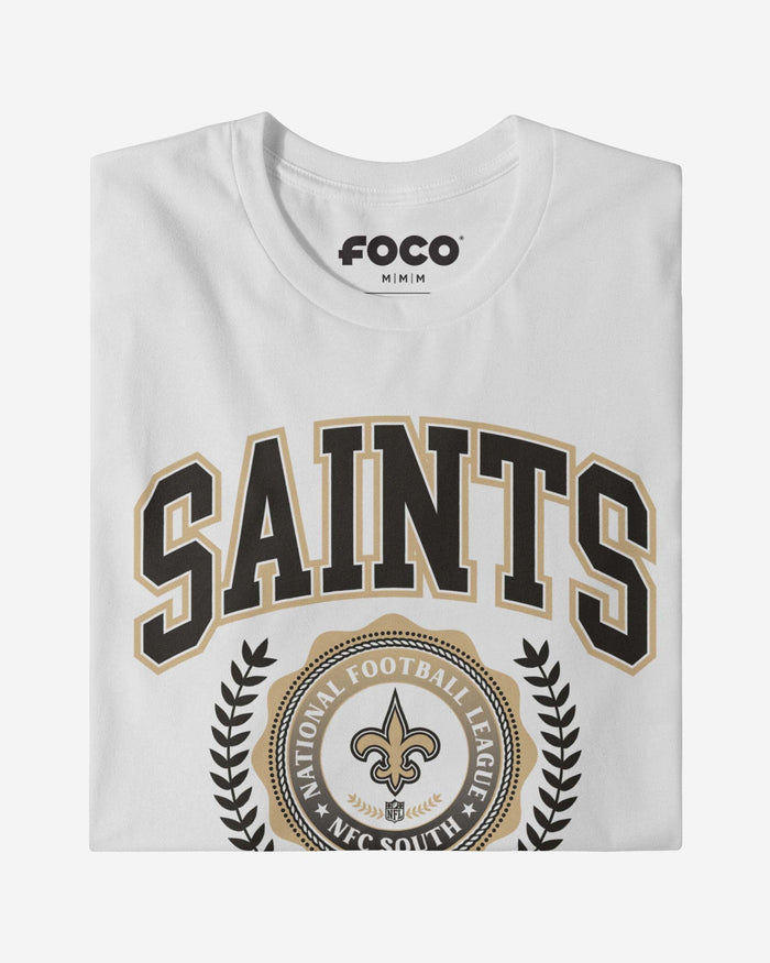 New Orleans Saints Team Crest T-Shirt FOCO - FOCO.com