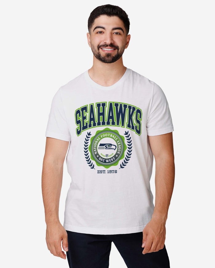 Seattle Seahawks Team Crest T-Shirt FOCO - FOCO.com