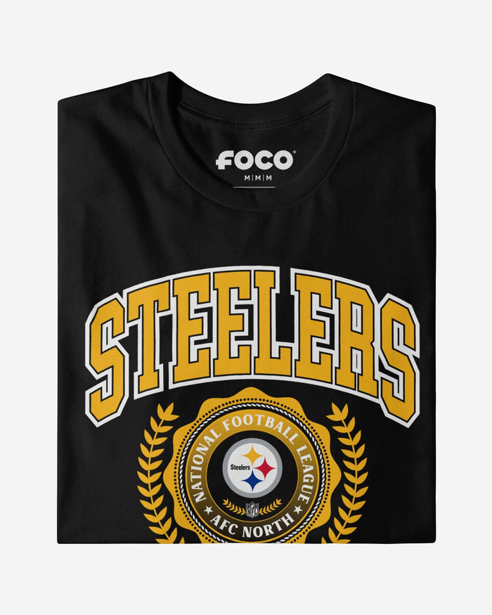 Pittsburgh Steelers Team Crest T-Shirt FOCO - FOCO.com