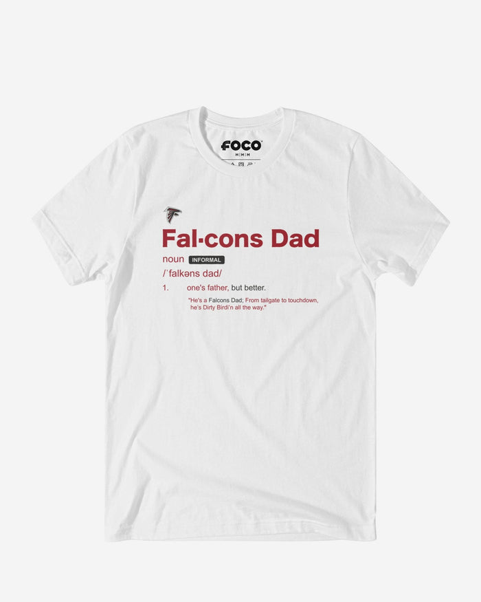 Atlanta Falcons Dad Definition T-Shirt FOCO S - FOCO.com