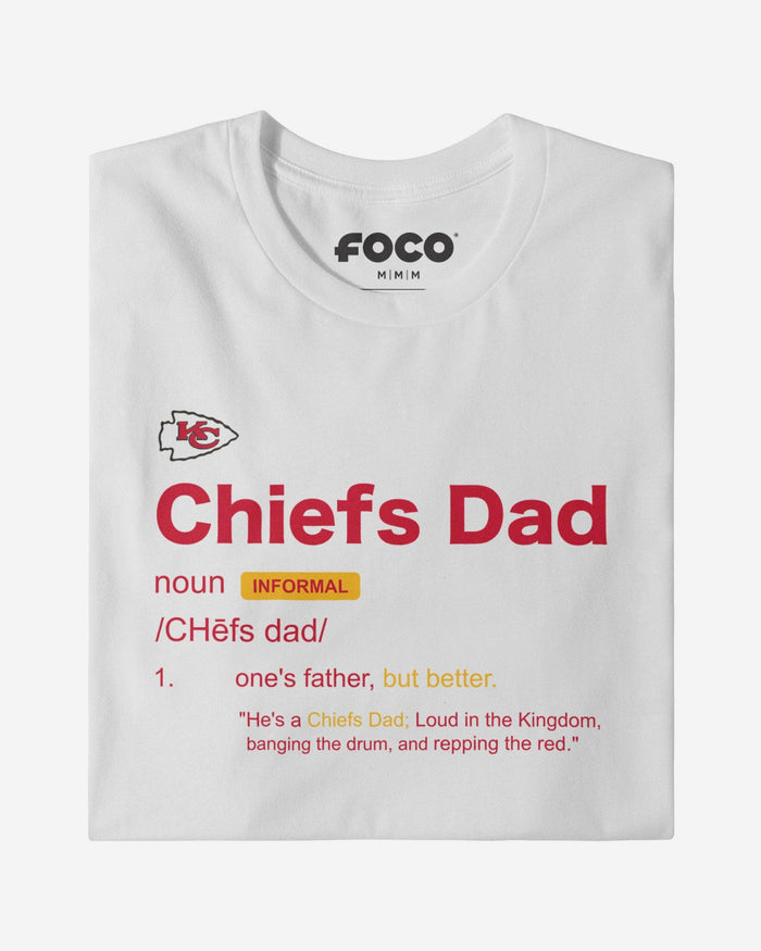 Kansas City Chiefs Dad Definition T-Shirt FOCO S - FOCO.com