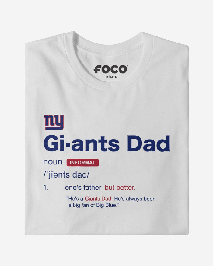 New England Patriots Dad Definition T-Shirt FOCO S - FOCO.com