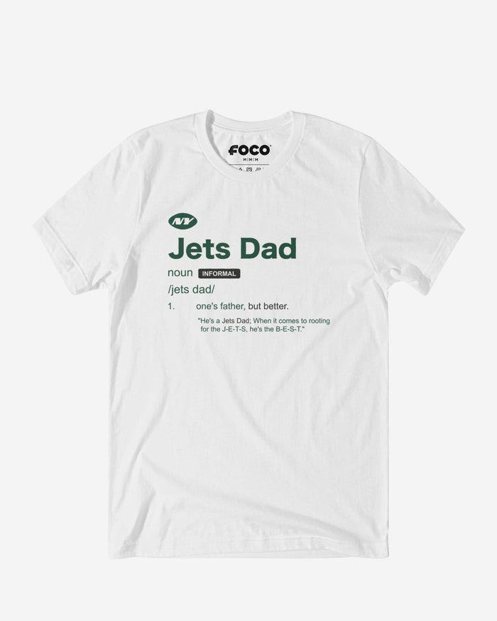 New York Jets Dad Definition T-Shirt FOCO S - FOCO.com