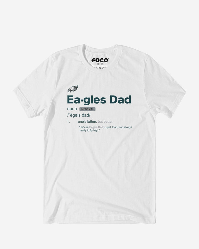 Philadelphia Eagles Dad Definition T-Shirt FOCO S - FOCO.com