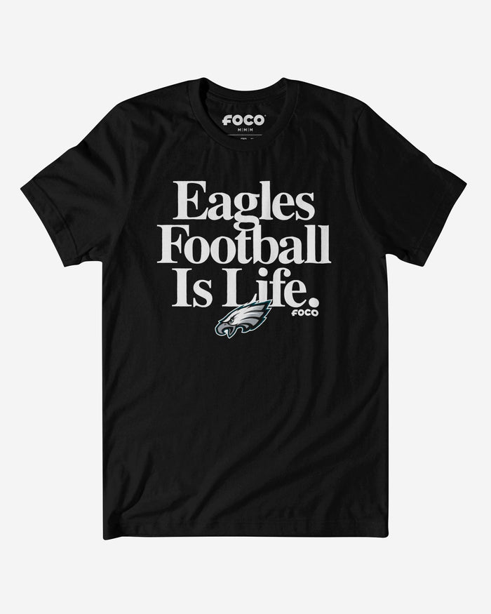 Philadelphia Eagles Football is Life T-Shirt FOCO S - FOCO.com