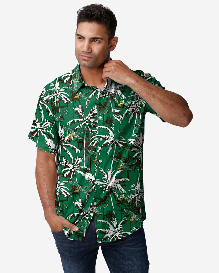 Philadelphia Eagles Kelly Green Floral Button Up Shirt FOCO S - FOCO.com