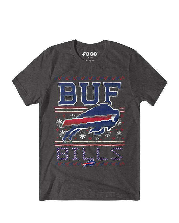 Buffalo Bills Holiday T-Shirt FOCO S - FOCO.com