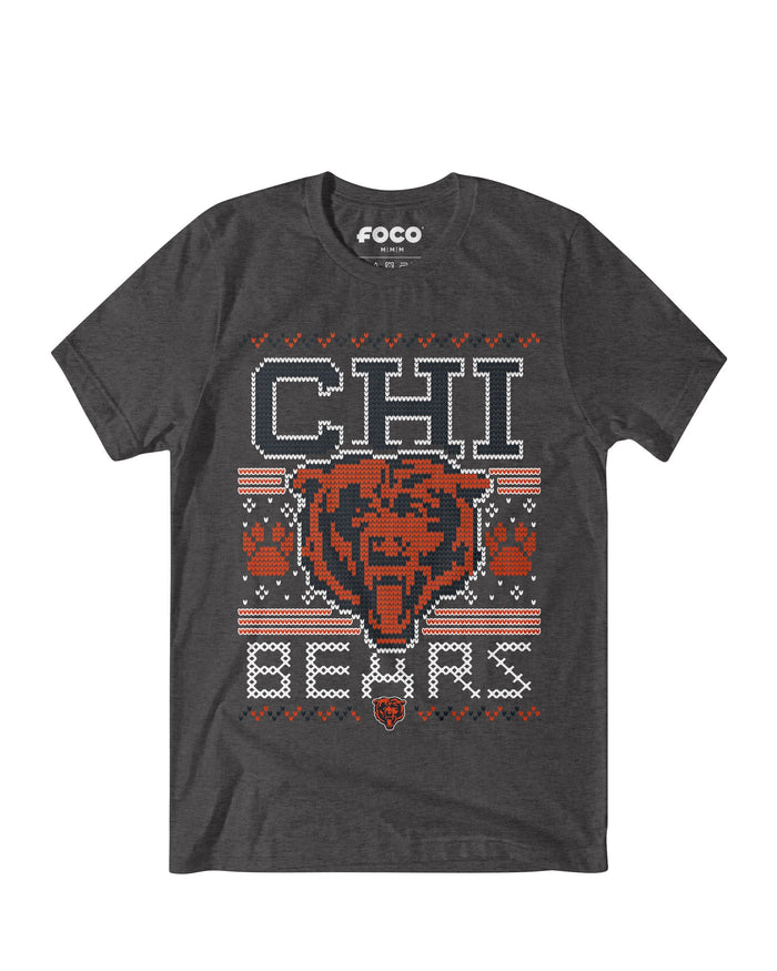 Chicago Bears Holiday T-Shirt FOCO S - FOCO.com