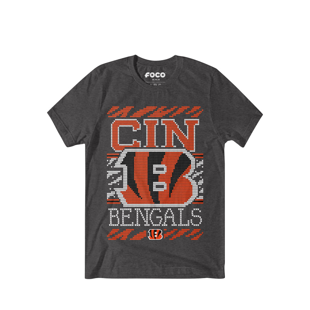 Cincinnati Bengals Holiday T-Shirt FOCO S - FOCO.com