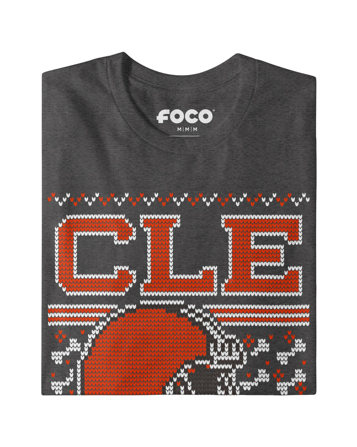 Cleveland Browns Holiday T-Shirt FOCO S - FOCO.com