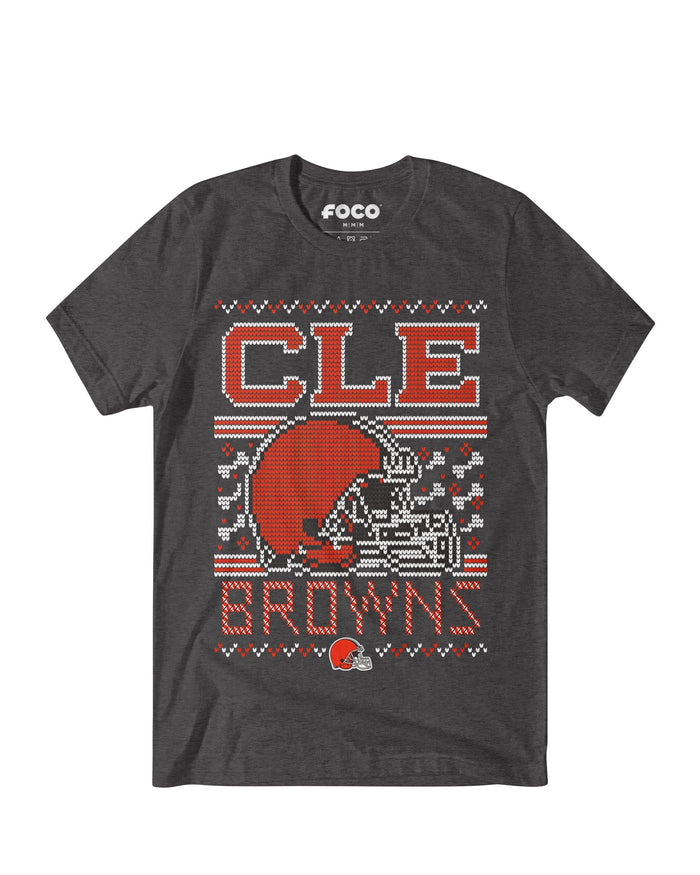 Cleveland Browns Holiday T-Shirt FOCO S - FOCO.com