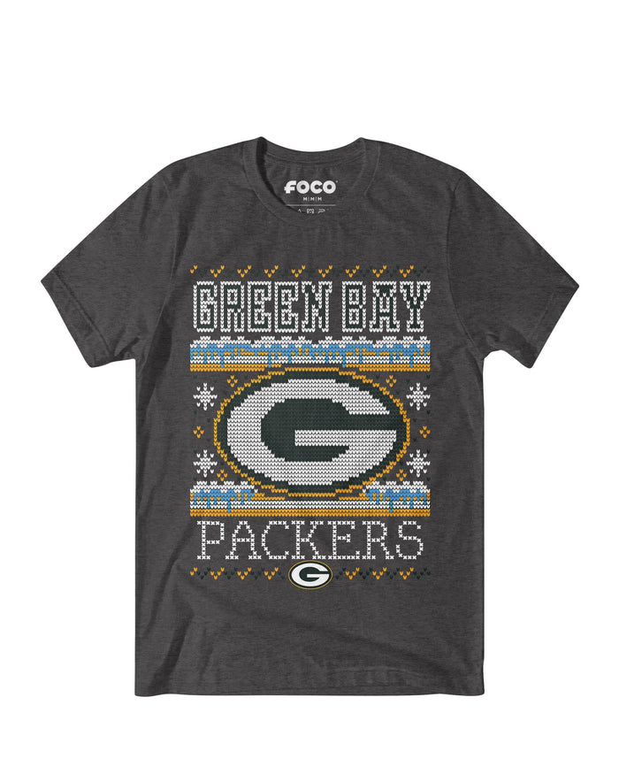 Green Bay Packers Holiday T-Shirt FOCO S - FOCO.com
