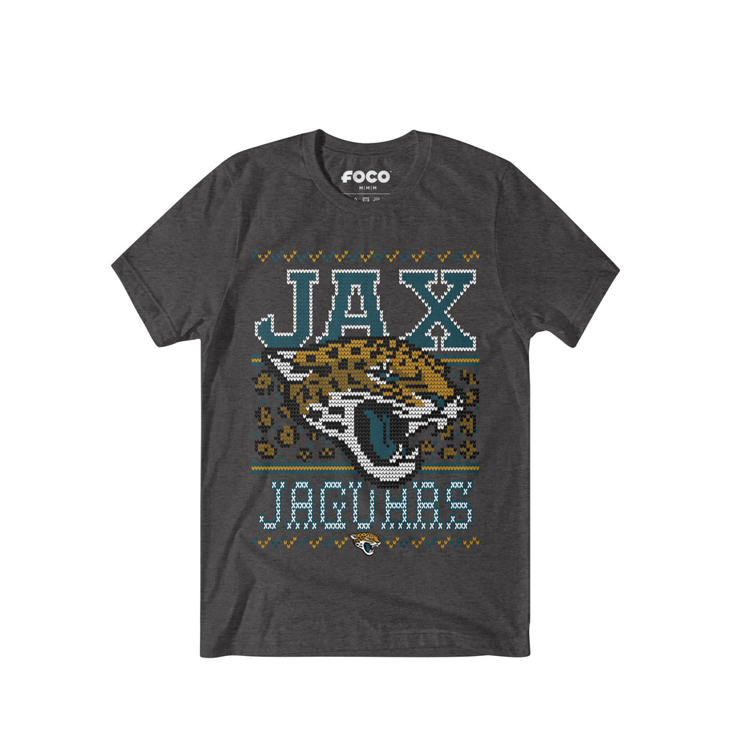 Jacksonville Jaguars Holiday T-Shirt FOCO S - FOCO.com