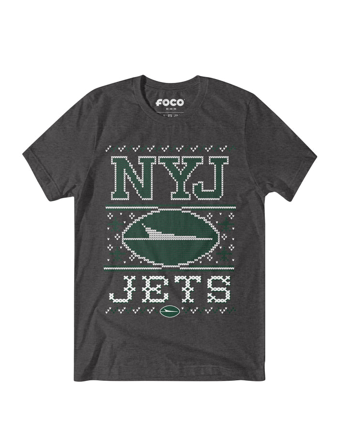 New York Jets Holiday T-Shirt FOCO S - FOCO.com