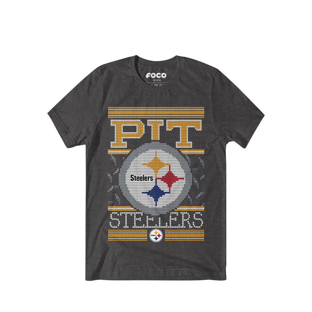 Pittsburgh Steelers Holiday T-Shirt FOCO S - FOCO.com