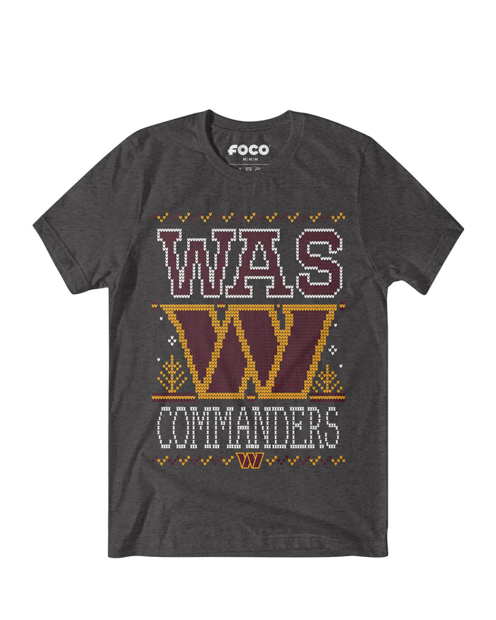 Washington Commanders Holiday T-Shirt FOCO S - FOCO.com
