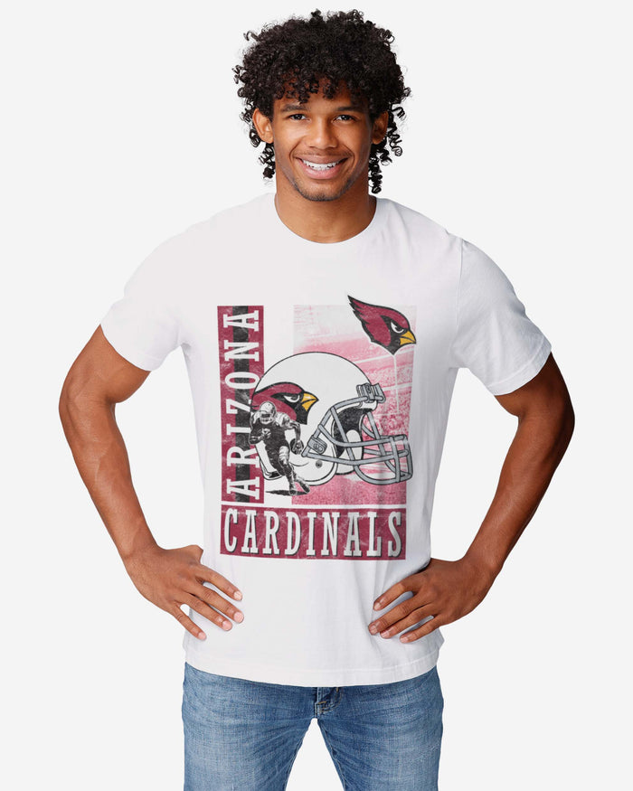 Arizona Cardinals Helmet Dash T-Shirt FOCO - FOCO.com