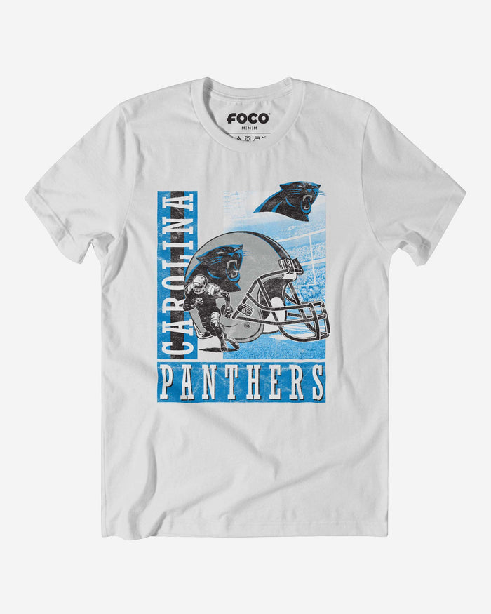 Carolina Panthers Helmet Dash T-Shirt FOCO S - FOCO.com