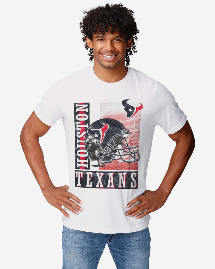 Houston Texans Helmet Dash T-Shirt FOCO - FOCO.com