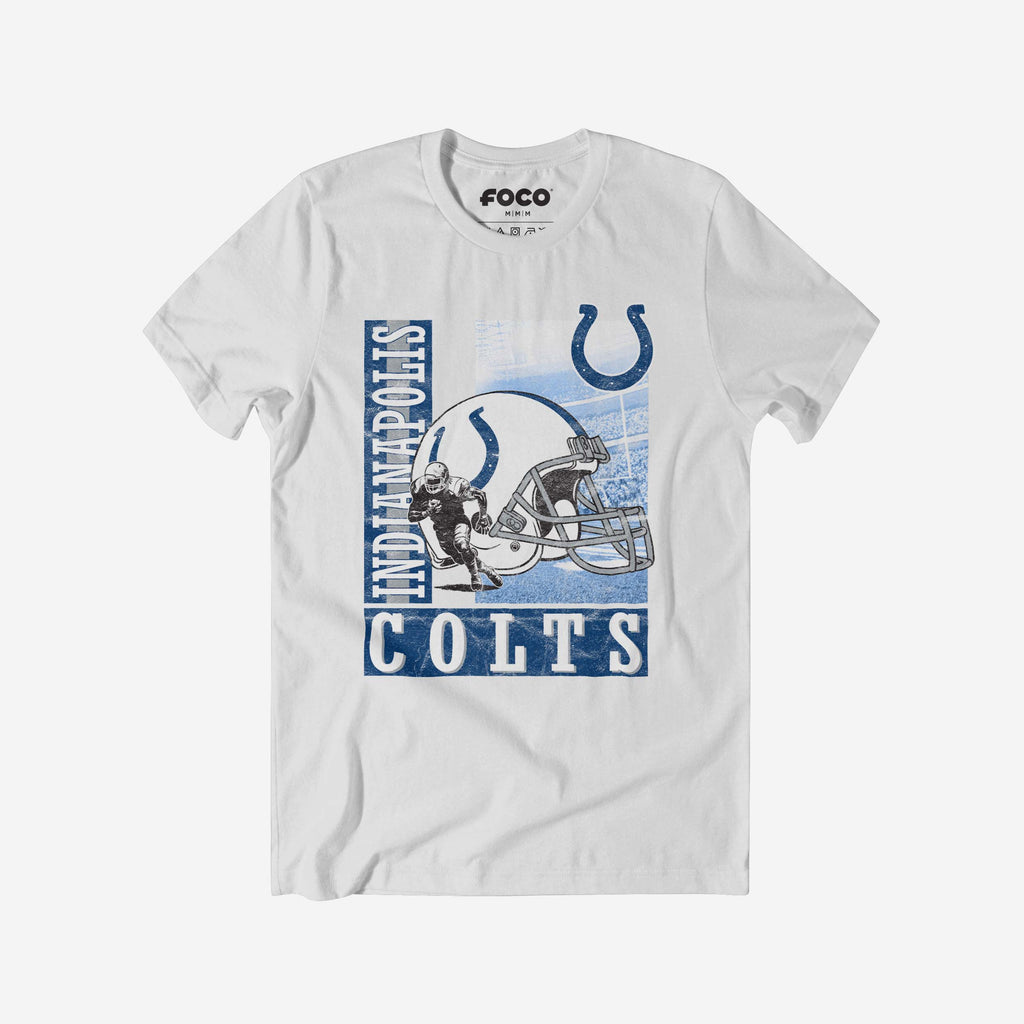 Indianapolis Colts Helmet Dash T-Shirt FOCO S - FOCO.com