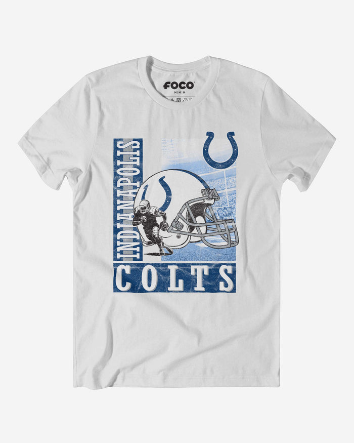 Indianapolis Colts Helmet Dash T-Shirt FOCO S - FOCO.com