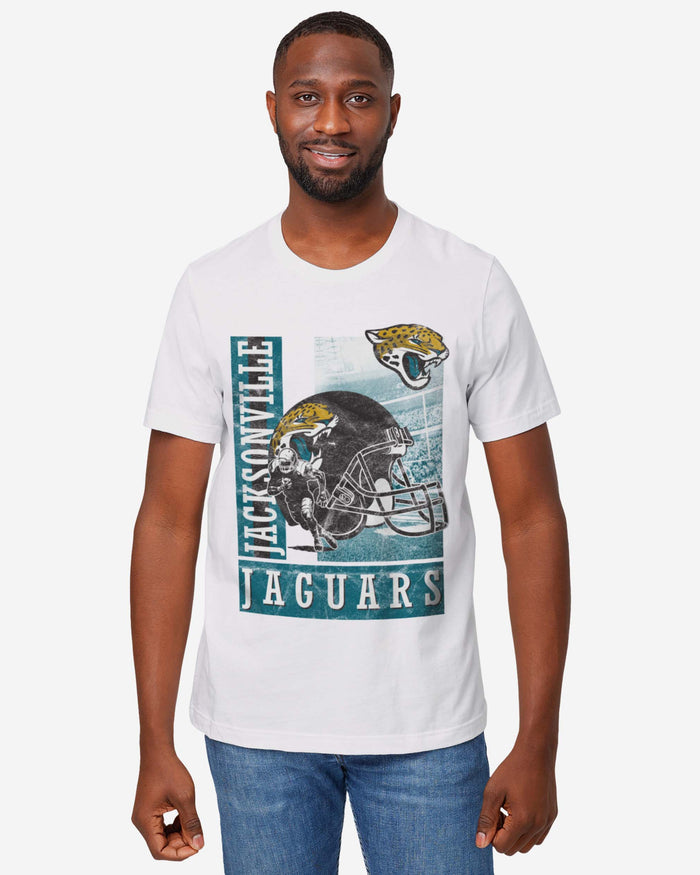 Jacksonville Jaguars Helmet Dash T-Shirt FOCO - FOCO.com