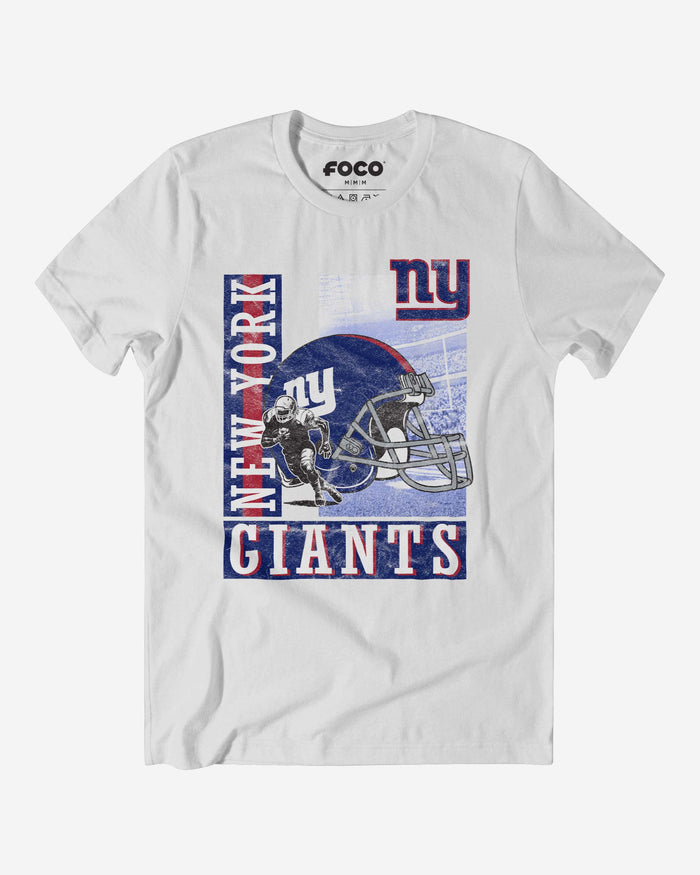 New York Giants Helmet Dash T-Shirt FOCO S - FOCO.com