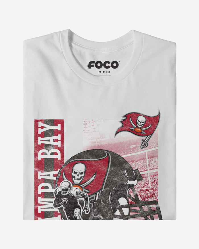 Tampa Bay Buccaneers Helmet Dash T-Shirt FOCO - FOCO.com