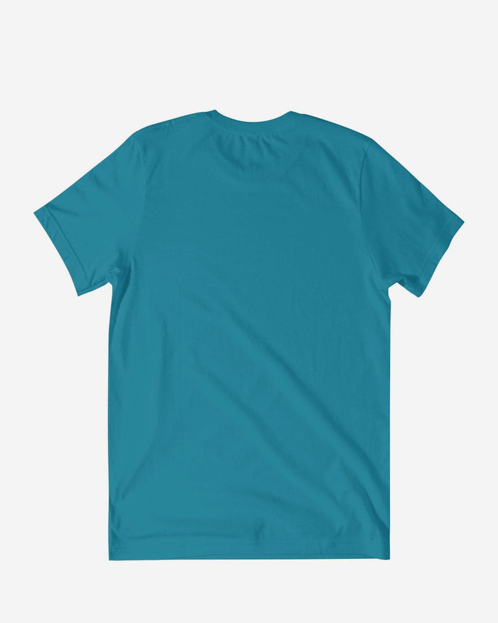 Carolina Panthers Heritage Print T-Shirt FOCO Aqua S - FOCO.com