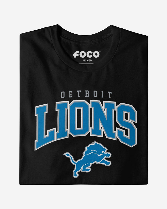 Detroit Lions Classic Arched Logo Long Sleeve T-Shirt FOCO - FOCO.com