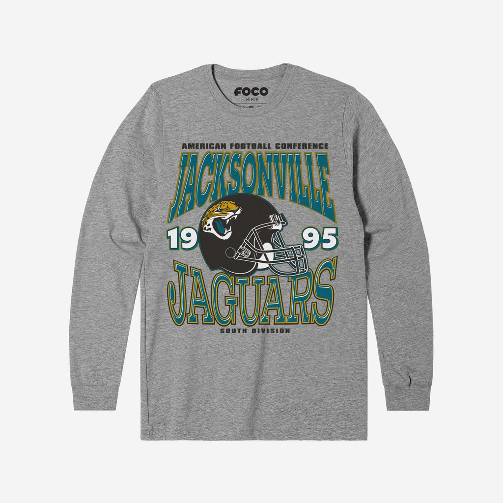 Jacksonville Jaguars Classic Team Helmet Long Sleeve T-Shirt