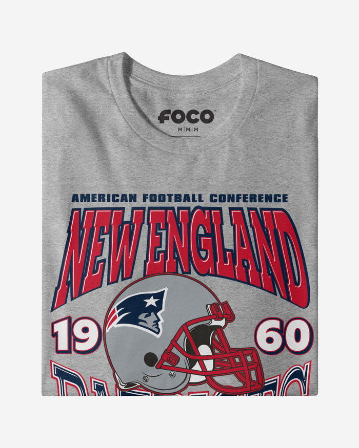 New England Patriots Classic Team Helmet Long Sleeve T-Shirt FOCO - FOCO.com