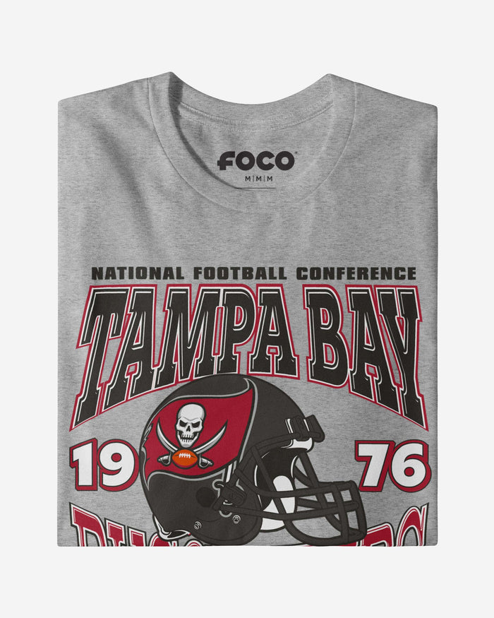 Tampa Bay Buccaneers Classic Team Helmet Long Sleeve T-Shirt FOCO - FOCO.com