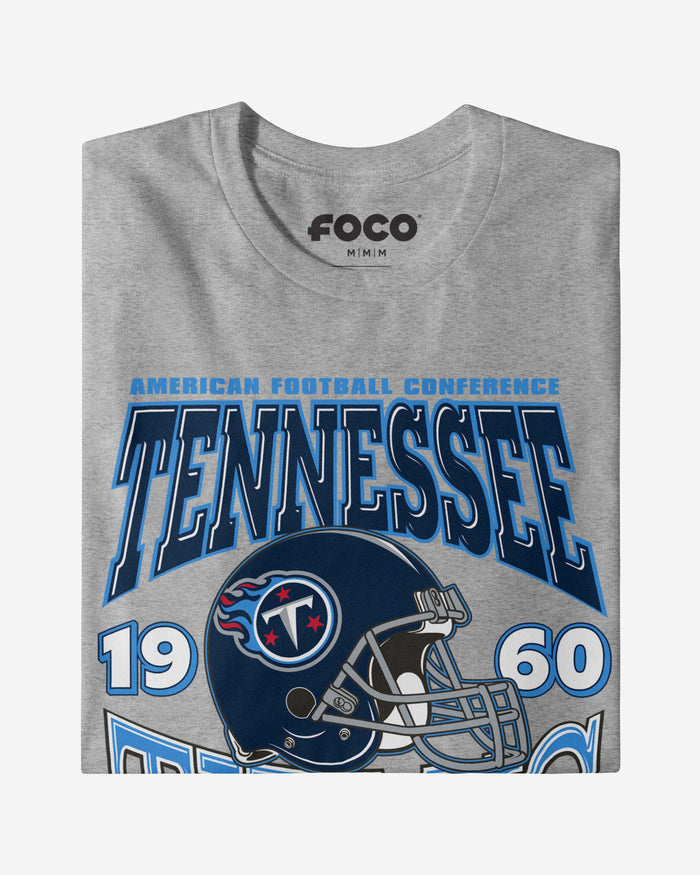 Tennessee Titans Classic Team Helmet Long Sleeve T-Shirt FOCO - FOCO.com