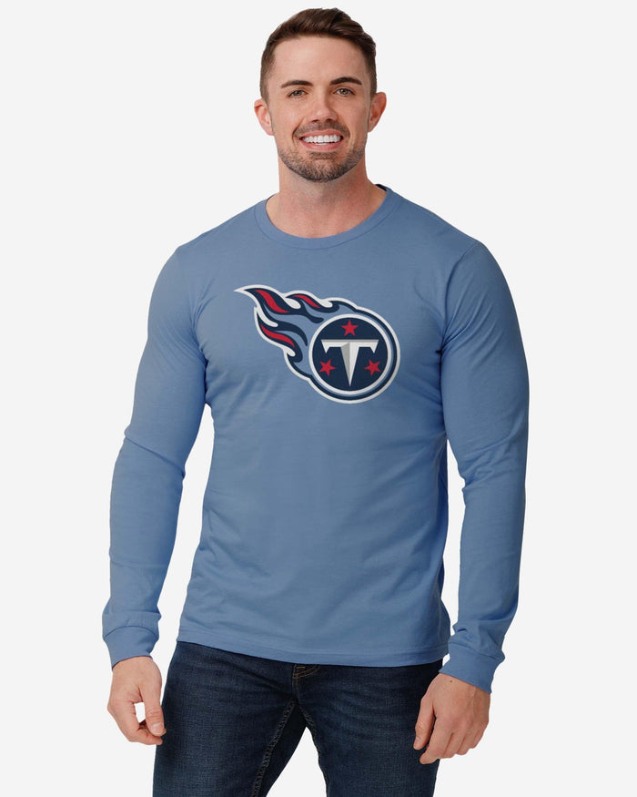 Tennessee Titans Primary Logo Long Sleeve T-Shirt FOCO - FOCO.com