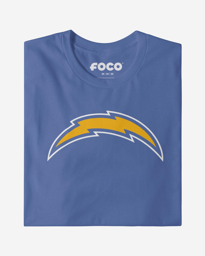 Los Angeles Chargers Primary Logo Long Sleeve T-Shirt FOCO - FOCO.com