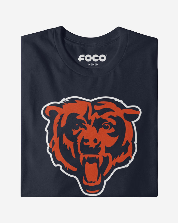 Chicago Bears Primary Logo Long Sleeve T-Shirt FOCO - FOCO.com