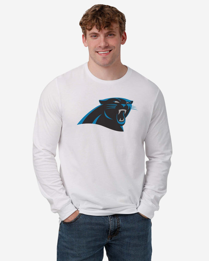 Carolina Panthers Primary Logo Long Sleeve T-Shirt FOCO - FOCO.com