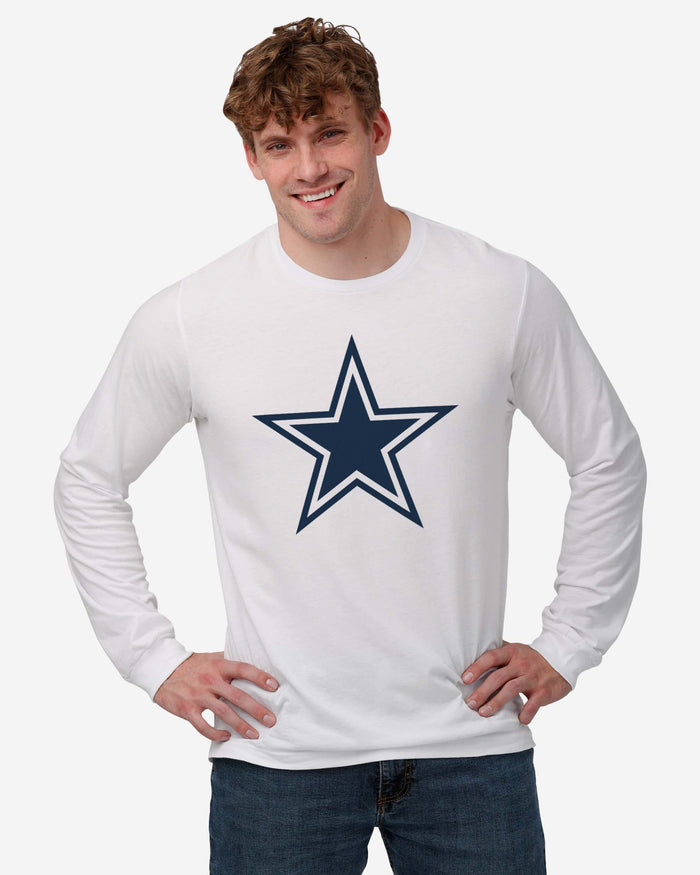 Dallas Cowboys Primary Logo Long Sleeve T-Shirt FOCO - FOCO.com