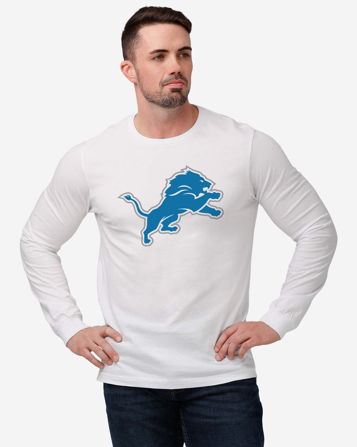 Detroit Lions Primary Logo Long Sleeve T-Shirt FOCO - FOCO.com