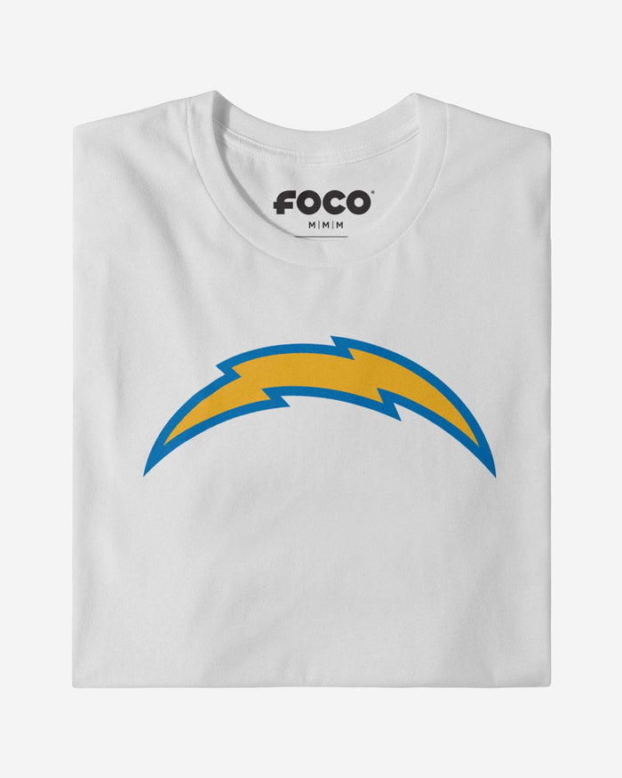 Los Angeles Chargers Primary Logo Long Sleeve T-Shirt FOCO - FOCO.com