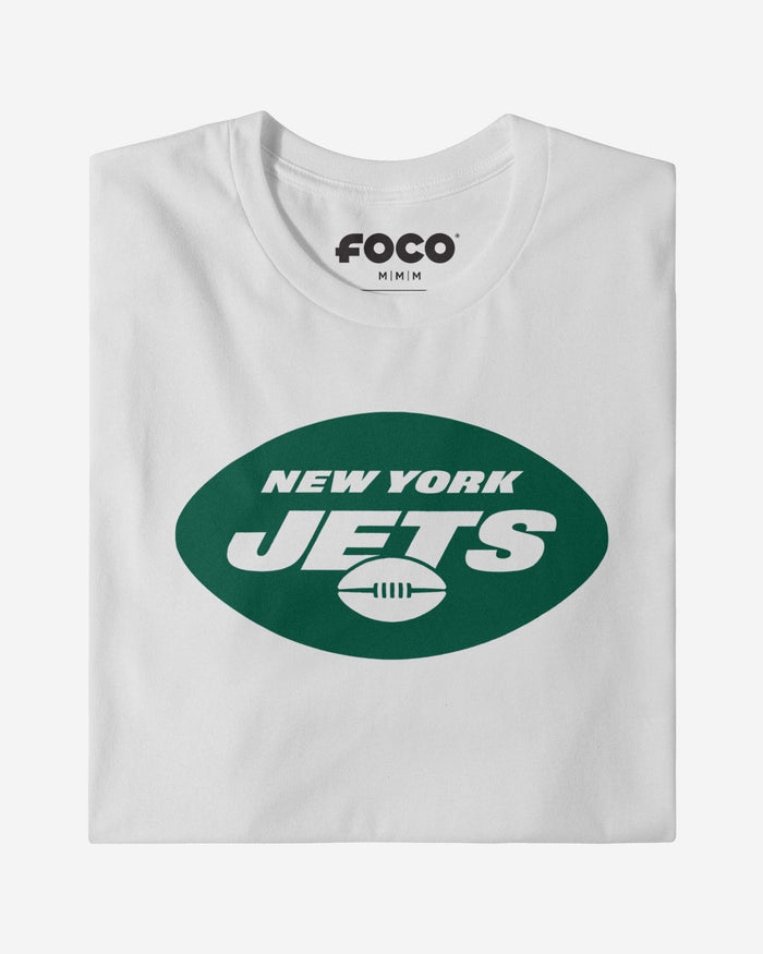 New York Jets 2019 Retro Logo Long Sleeve T-Shirt FOCO - FOCO.com