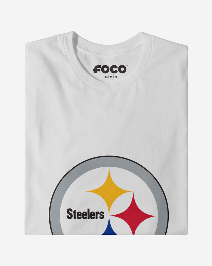 Pittsburgh Steelers Primary Logo Long Sleeve T-Shirt FOCO - FOCO.com