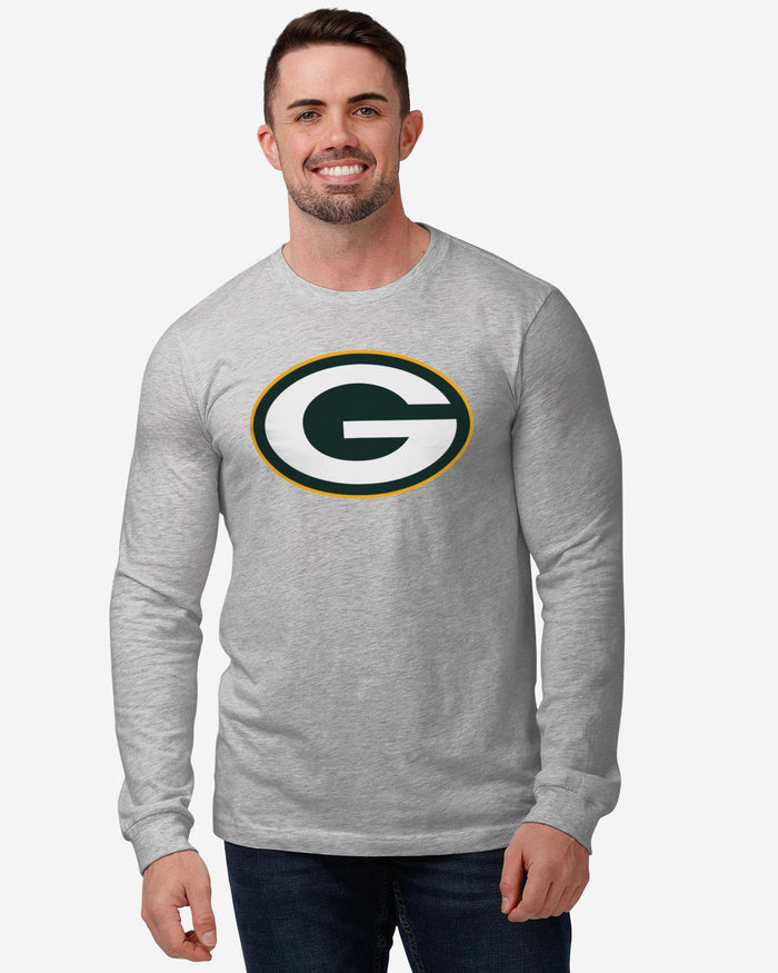 Green Bay Packers Primary Logo Long Sleeve T-Shirt FOCO - FOCO.com